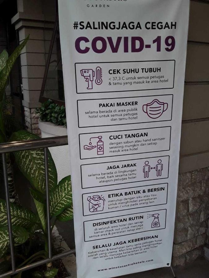 Hotel Winotosastro Garden Yogyakarta Esterno foto